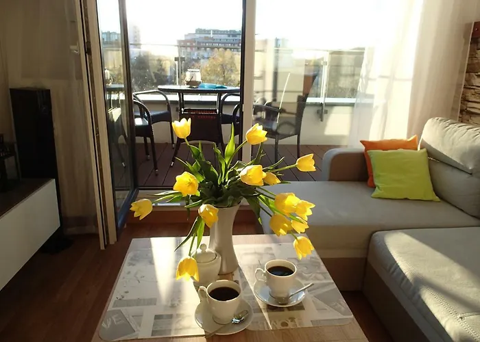 Dla Ciebie Z Tarasem I Garazem Lägenhet Kołobrzeg